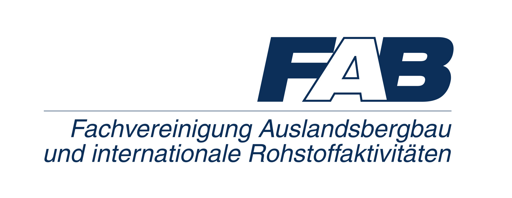 Logo der Fachvereinigung Auslandsbergbau und internationale Rohstoffaktivitäten
